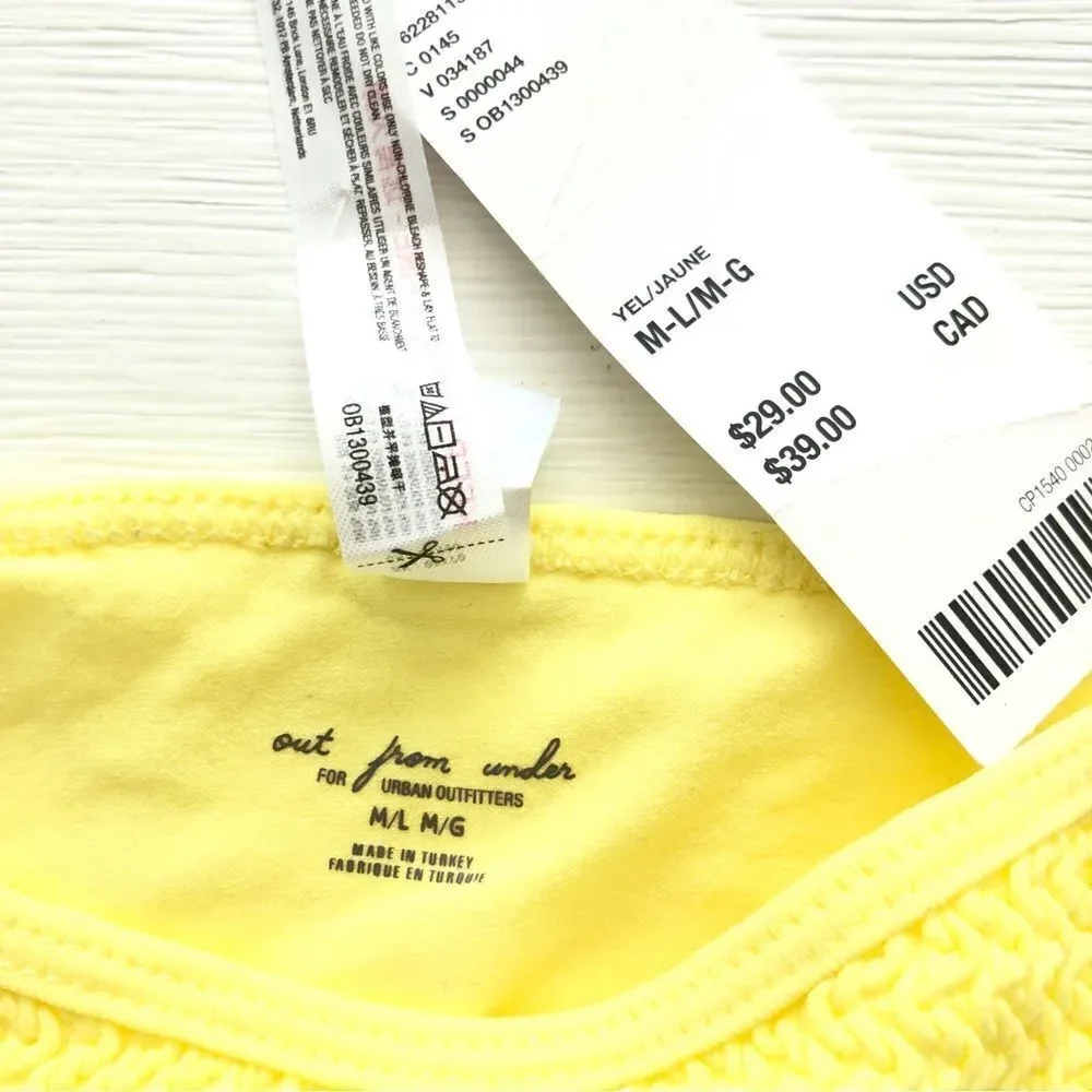 Bundle🛍️ Urban Outfitters Bikini Swimsuit Colorblock Top & Cheeky Bottoms
